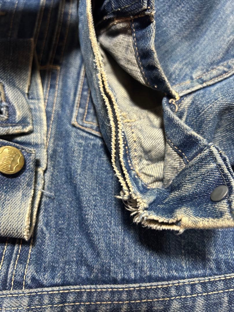 50s 60s BIG SMITH denim jacket 2ndタイプ　濃紺