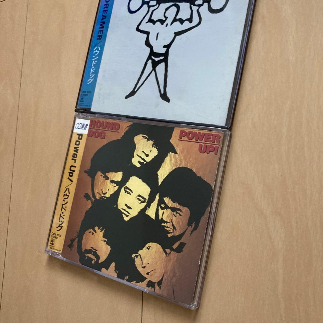 【即購入ok!!】HOUND DOG 廃盤アルバム3タイトルセット