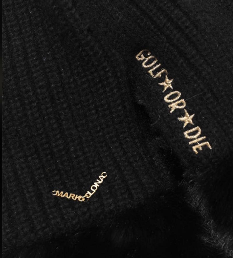 レディースウェア 25AW MARK&LONA Furry Cat Beanie