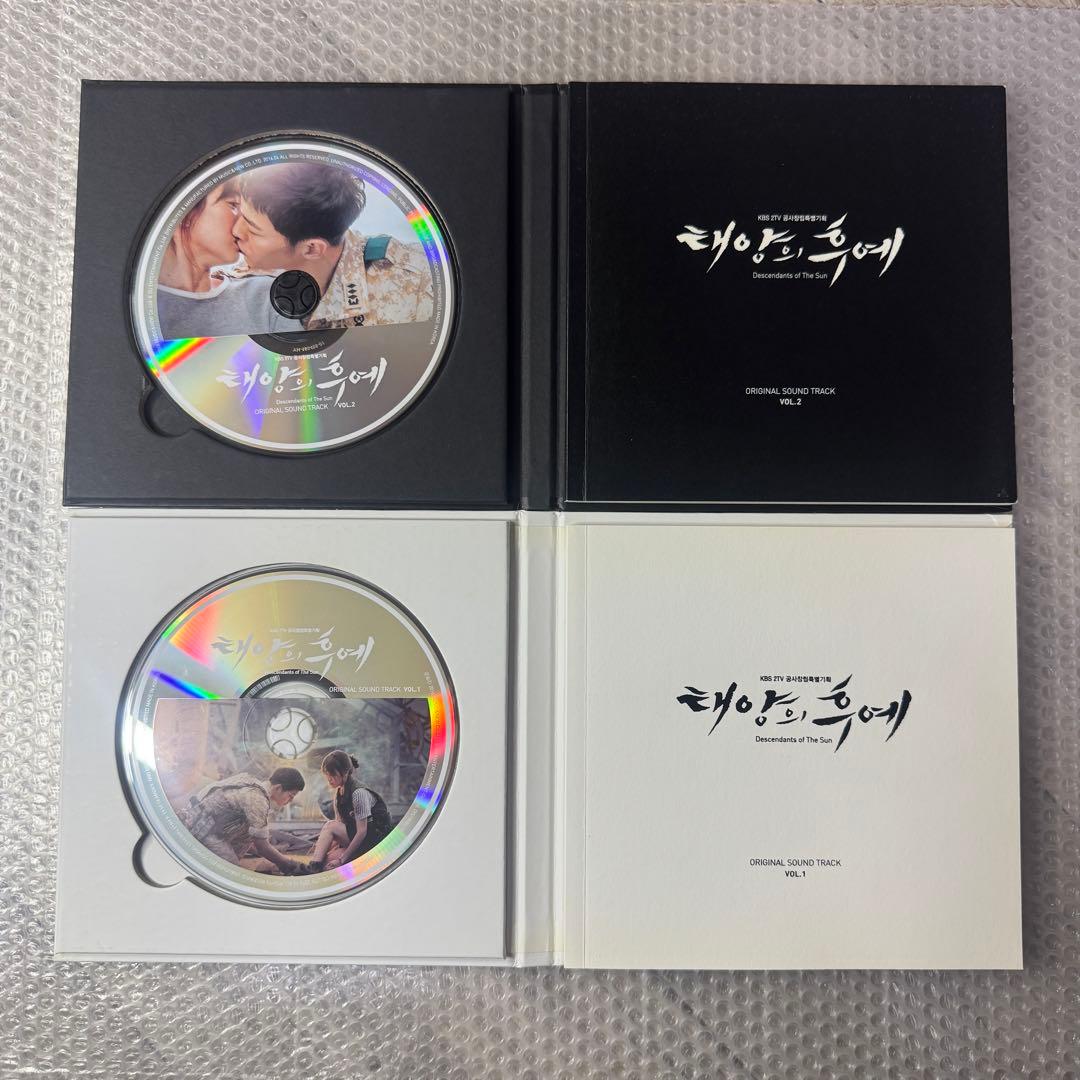太陽の末裔 OST CD vol.1・2 韓国盤 トレカ付 サウンドトラック