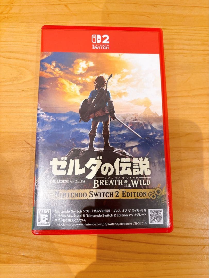 ゼルダの伝説 ブレスオブザワイルド Nintendo Switch2 美品