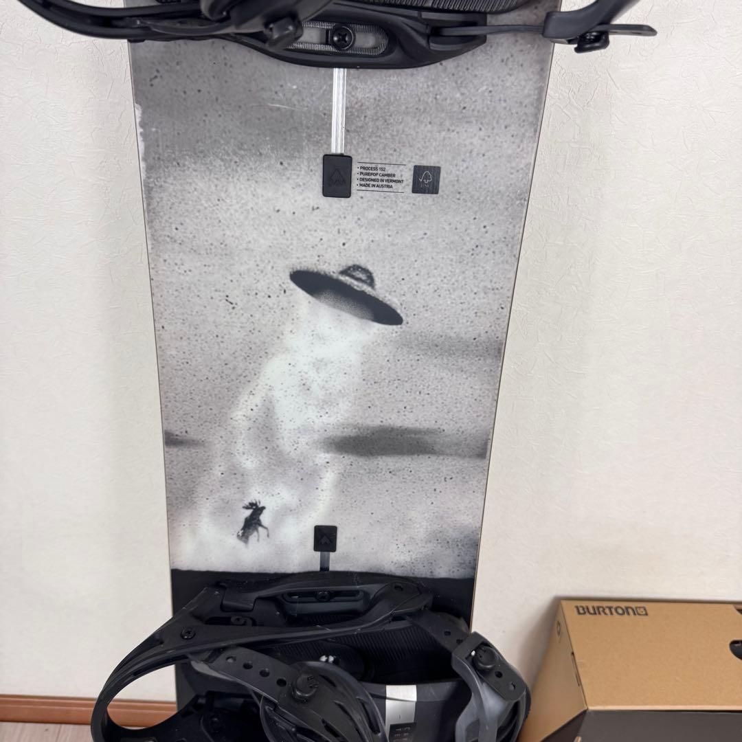 BURTON PROCESS スノーボード 152cm CARTEL Mサイズ