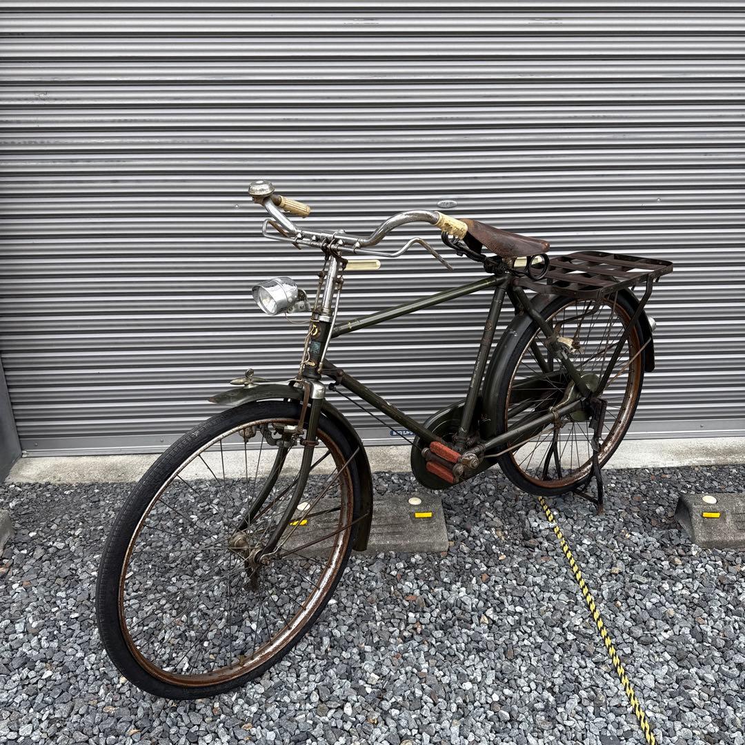 レトロ自転車　実用自転車　　　昭和レトロ　ヴィンテージ