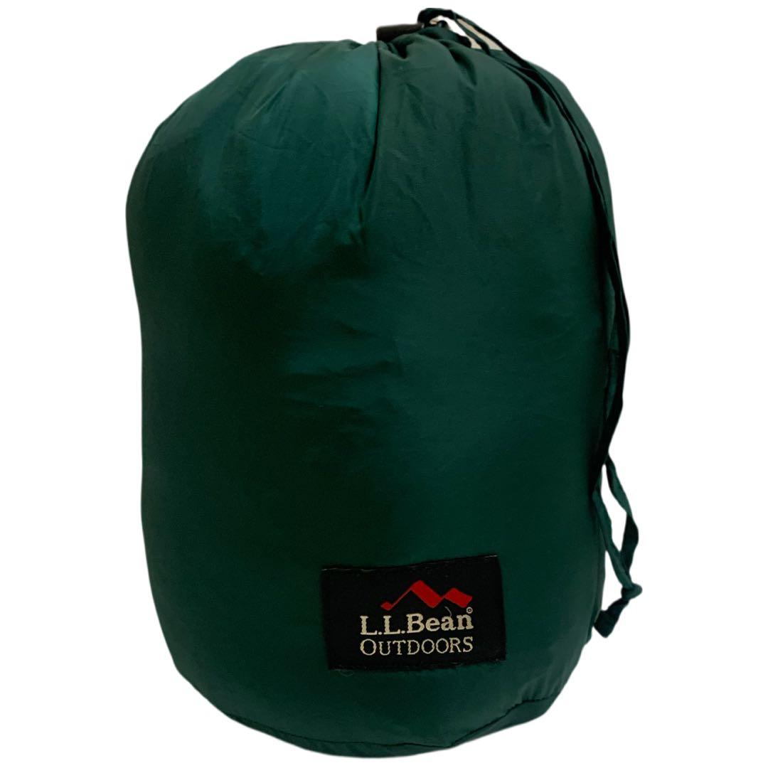 L.L.Bean OUTDOORS VINTAGE 90s ダウンベスト L 緑
