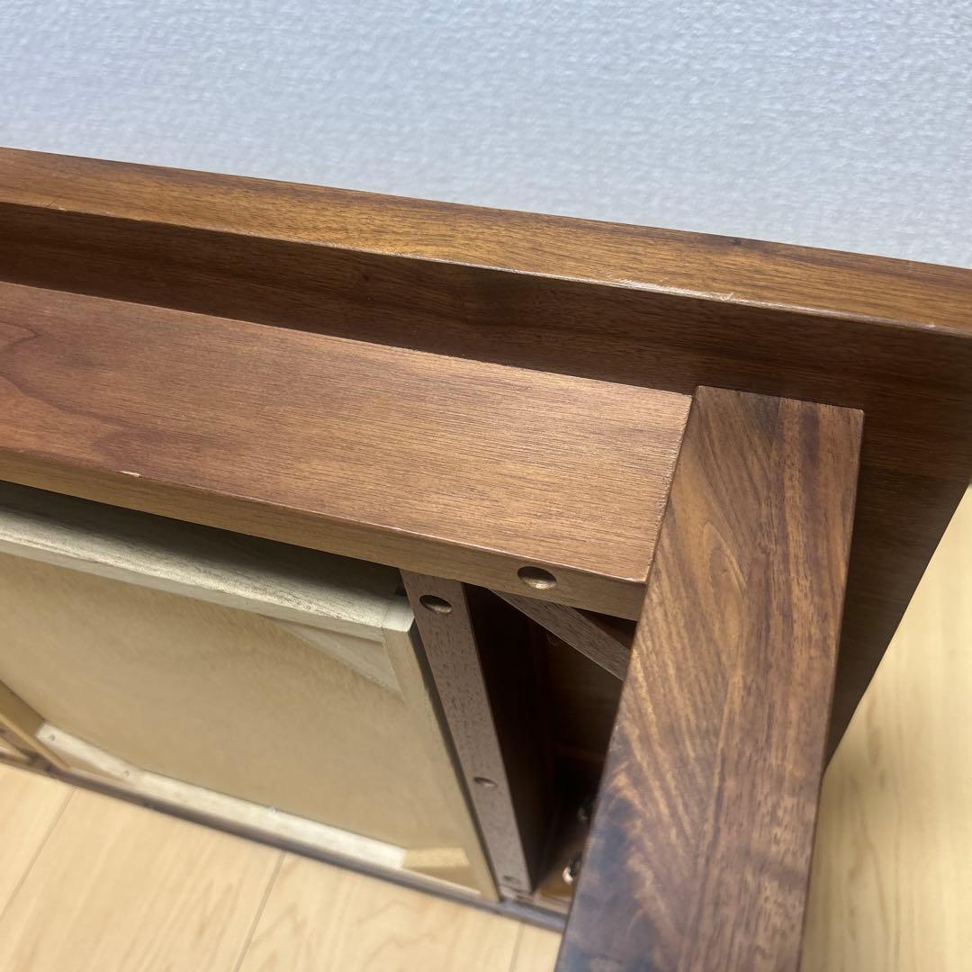 無印良品 天然木　ローテーブル ウォールナット MUJI