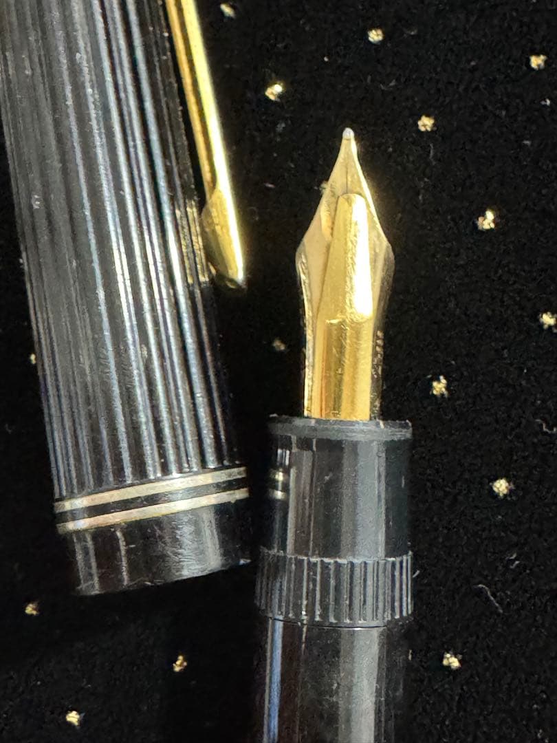 PILOT✨SHEAFFER ゴールド ストライプ 万年筆セット
