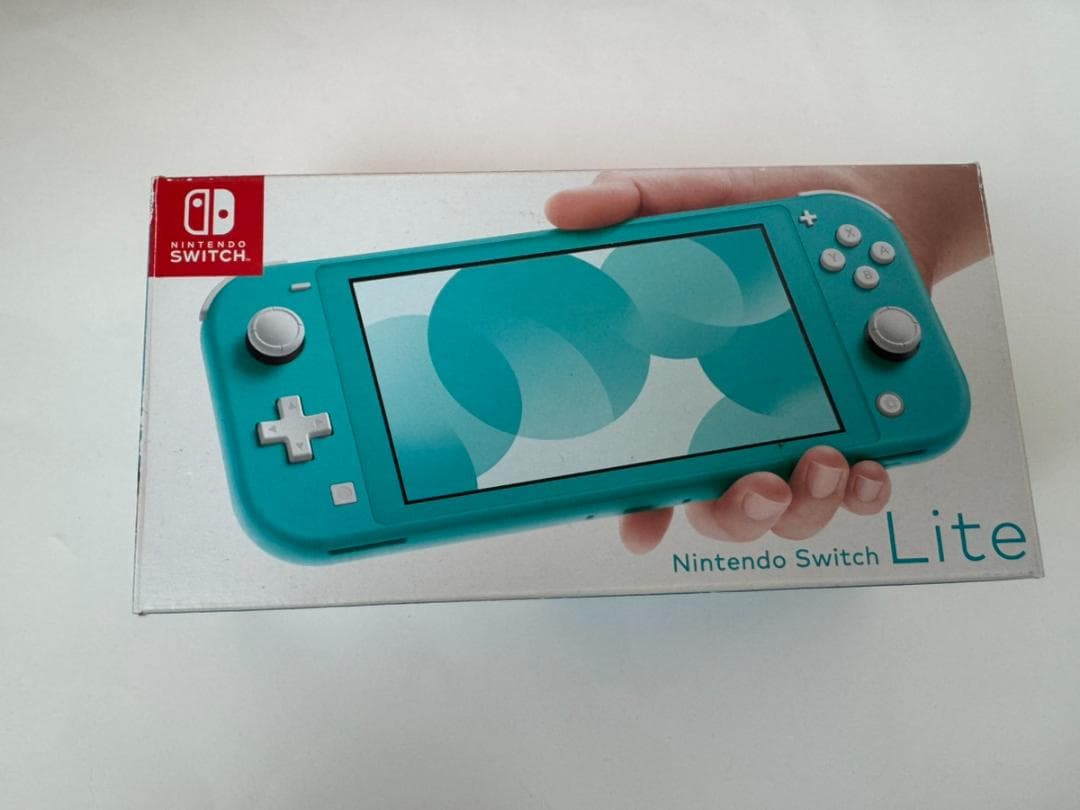 Nintendo Switch Lite ターコイズ 本体　箱・充電器付き