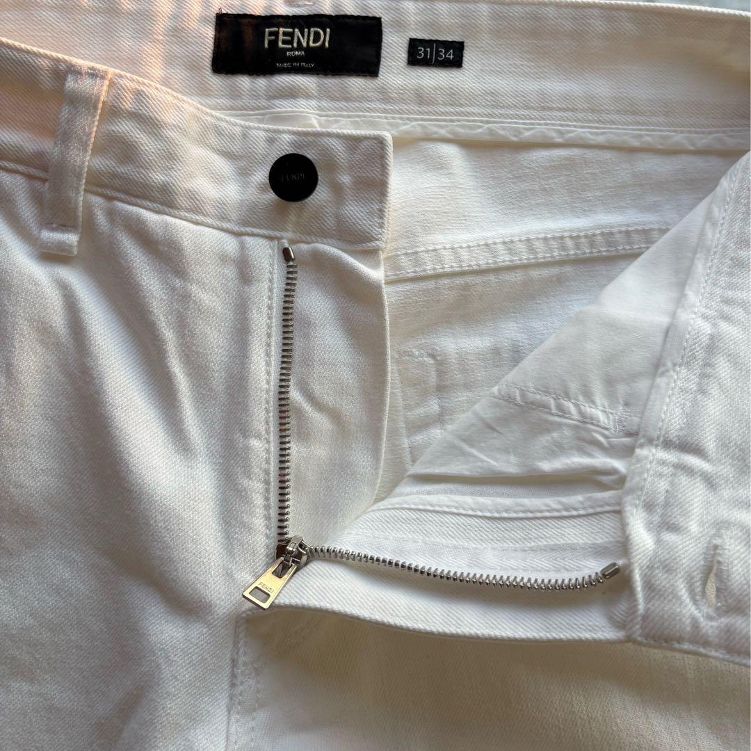 FENDI未使用Karl collage White Jeans（画像7確認）
