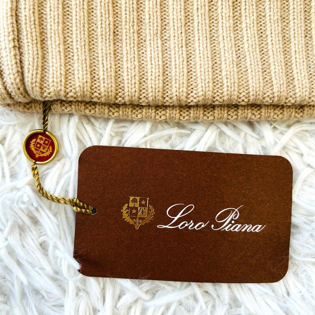 Loro Piana×BURBERRY ニット帽 カシミヤ×ブルーフォックス