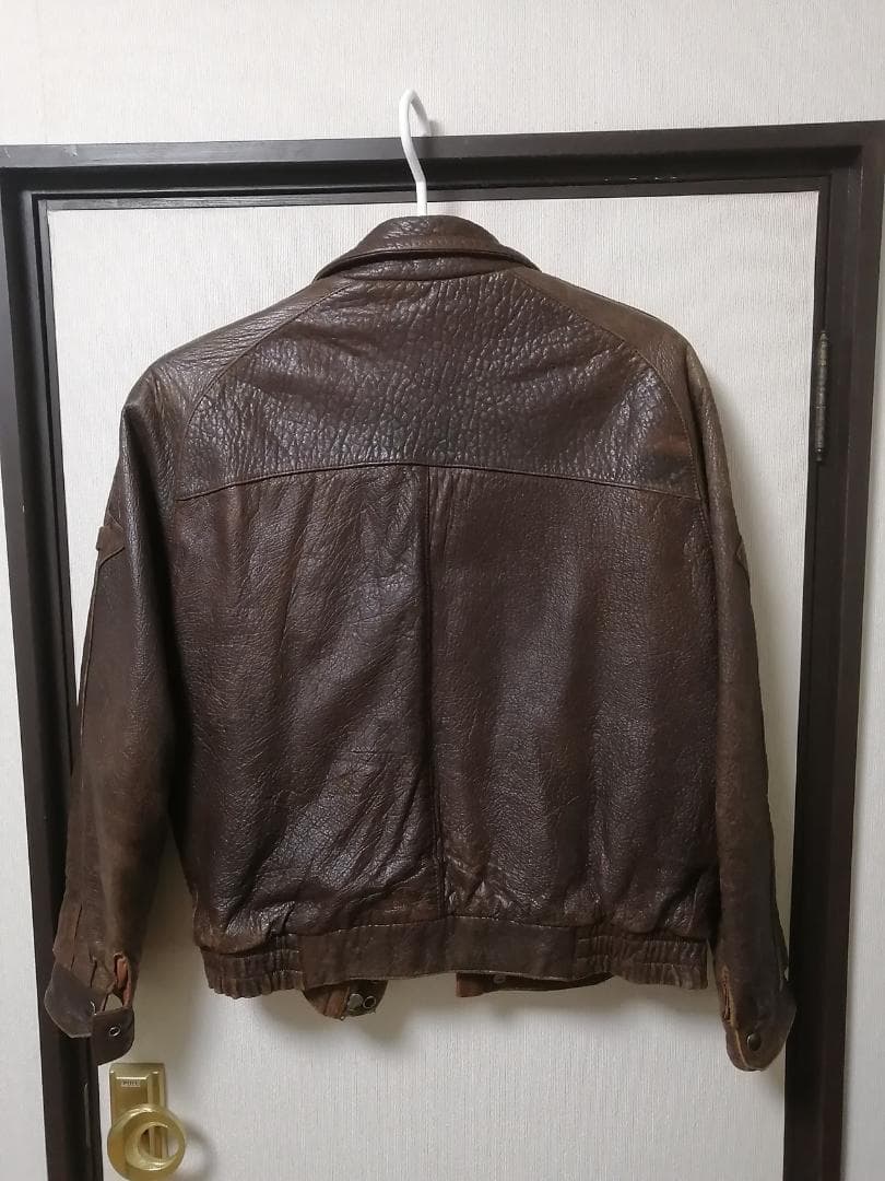 ぜん　KADOYA カドヤ MACEES レザージャケット　Lサイズ