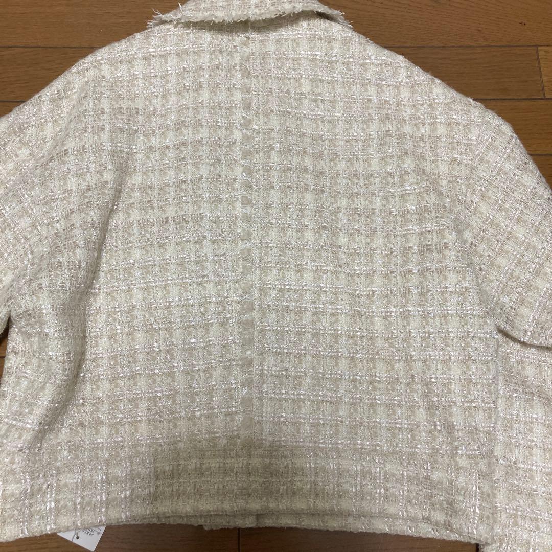 #Newans 未使用品　ウツノアイコラボ　ツイードブルゾン　サイズ1