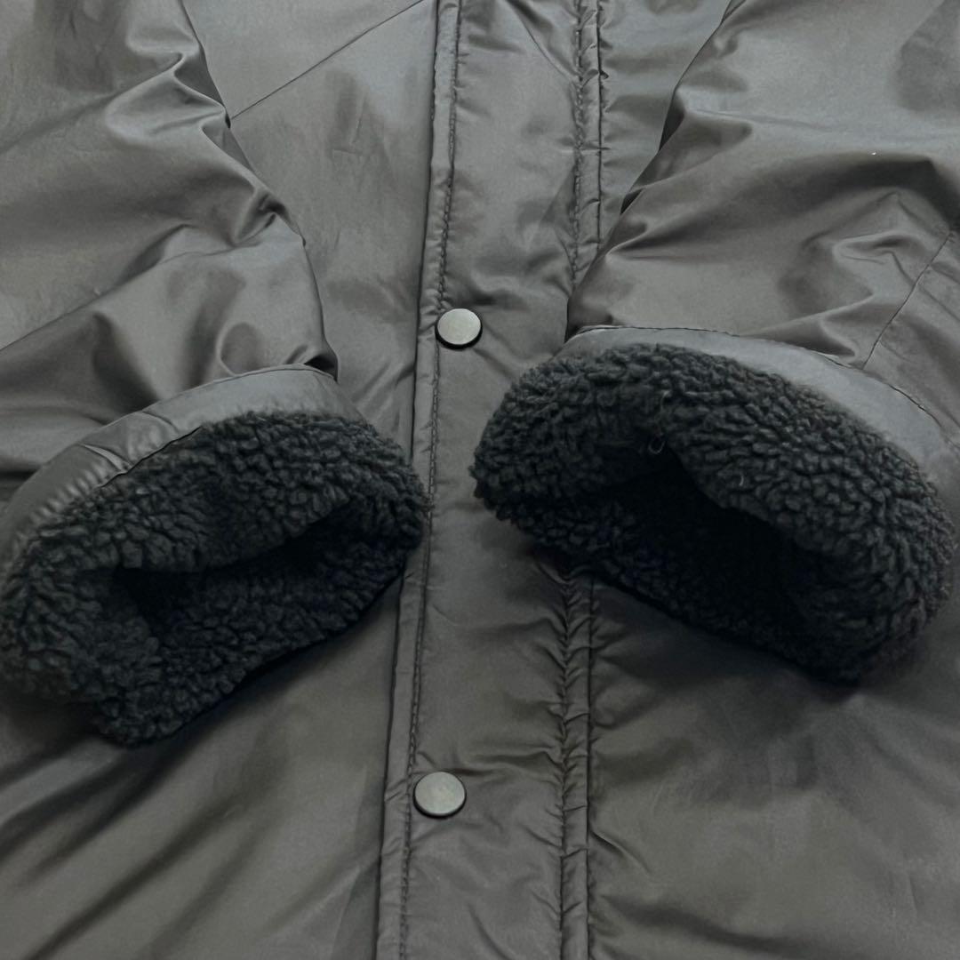 ✨新品✨ 160㎝ プーマ ベンチコート ジュニア ボア 黒　通学　部活