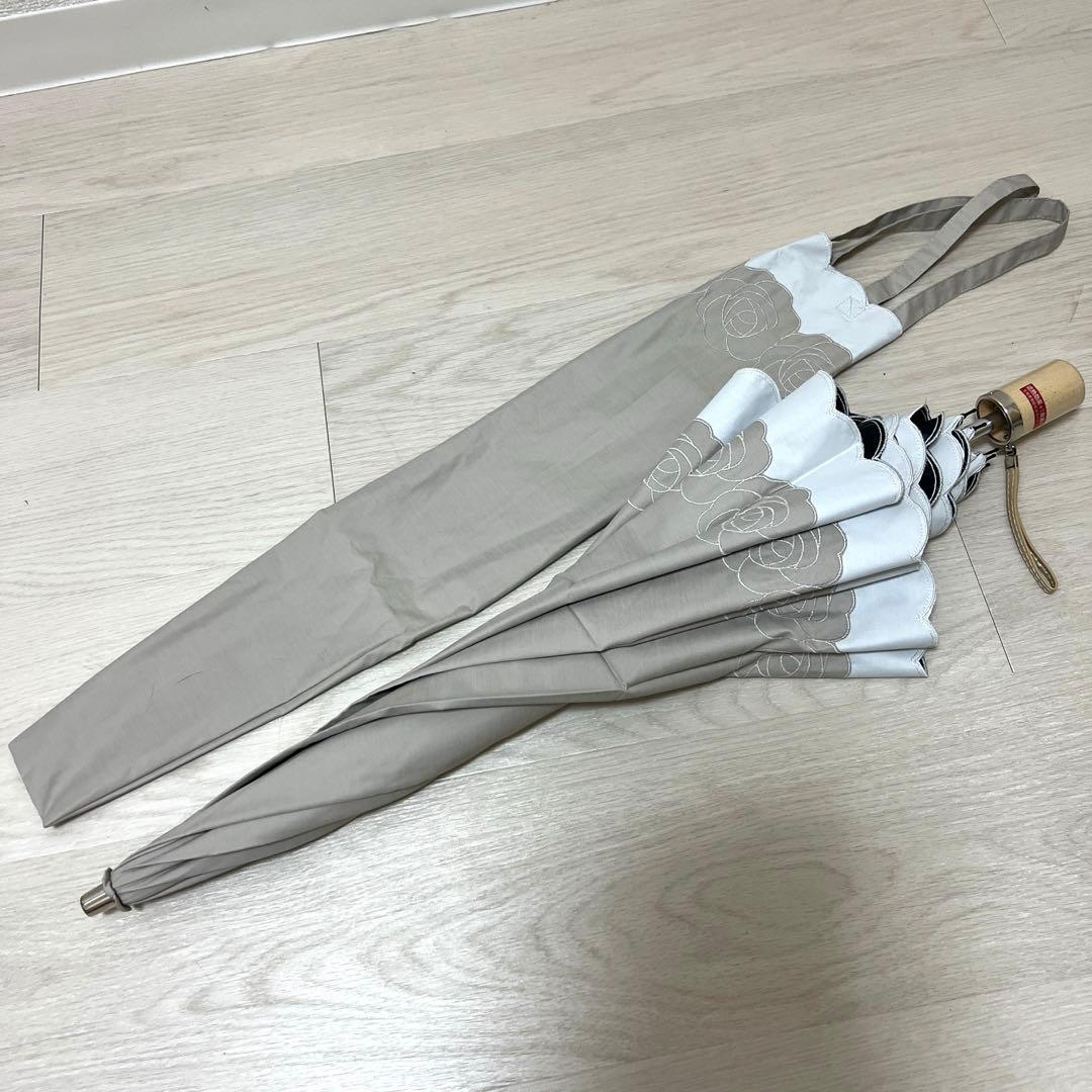 新品ランバン １級遮光傘 晴雨兼用傘 こかげMAX 折りたたみ傘 バイカラー B