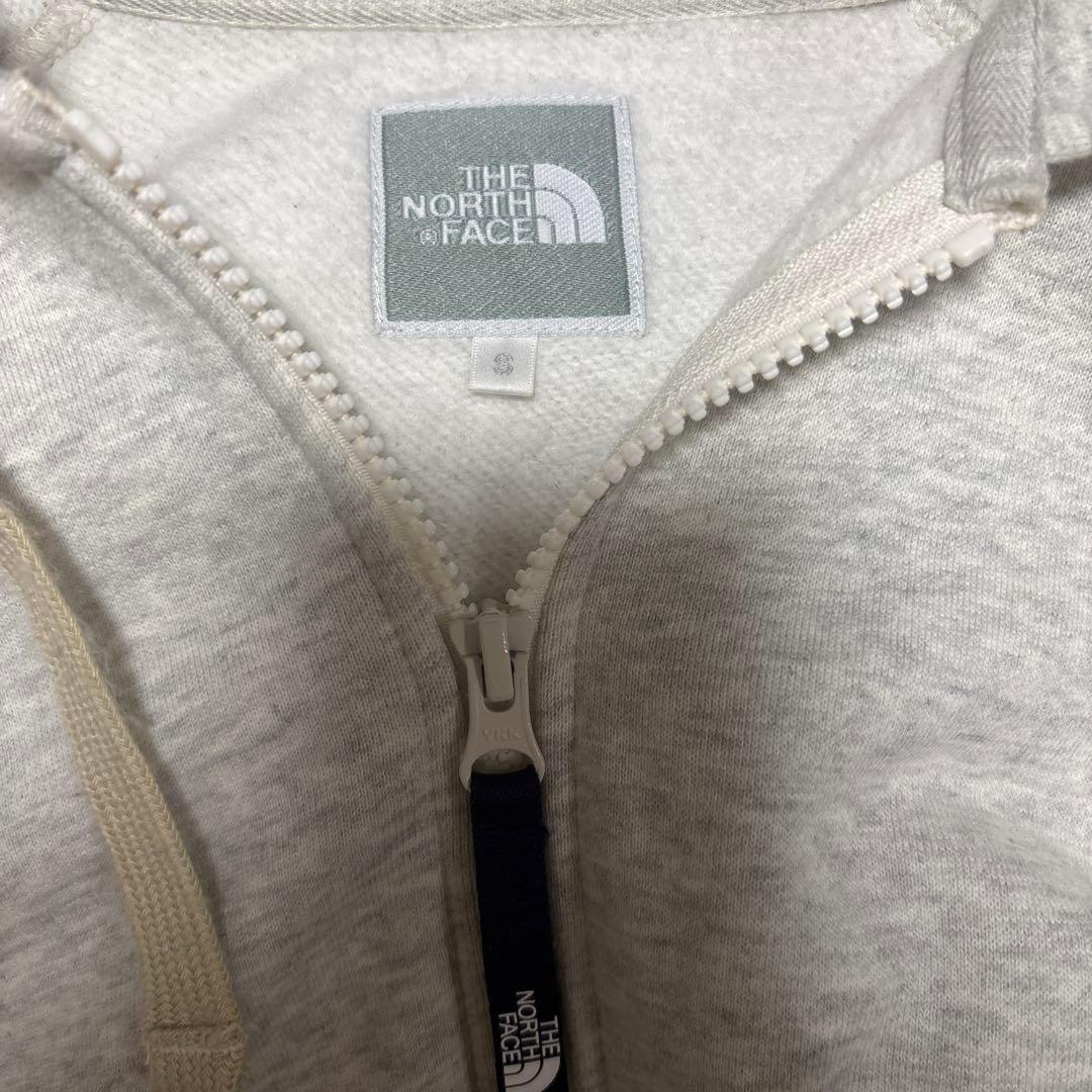THE NORTH FACE ライトグレー　Mサイズ　リアビューパーカー