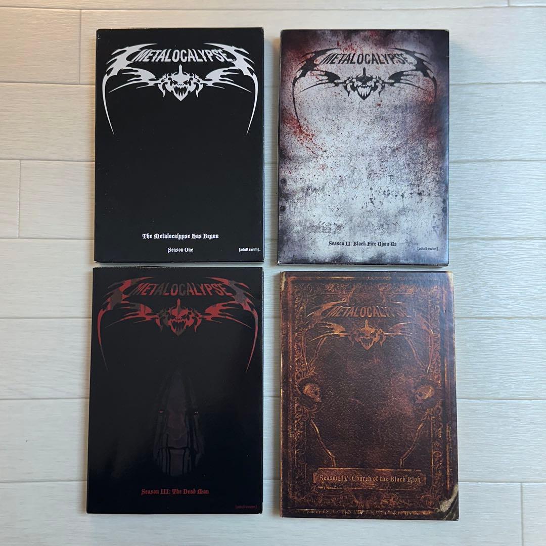 超希少/北米版 localypse DVD 1-4 Dethklok