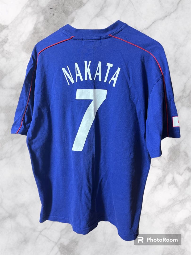サッカー　日本代表　Tシャツ（L）2002年日韓W杯モデル　背番号7