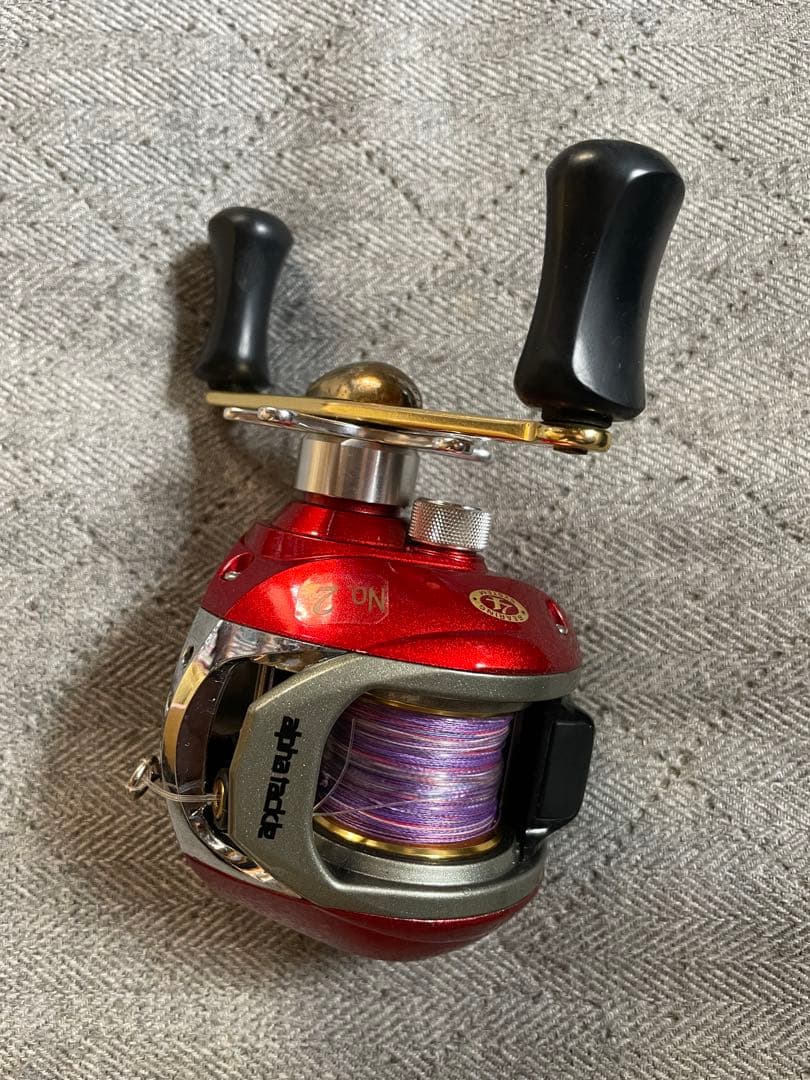 alpha tackle ベイトリールの3セット