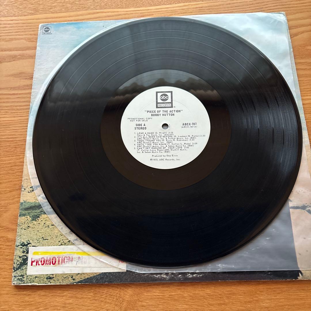 Bobby Hutton / Piece of the Action レコード