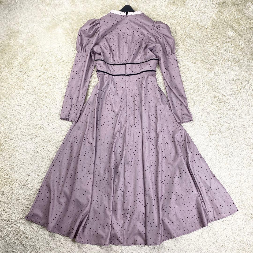 美品 ハーリップトゥ Orangerie Dot Long Dress M