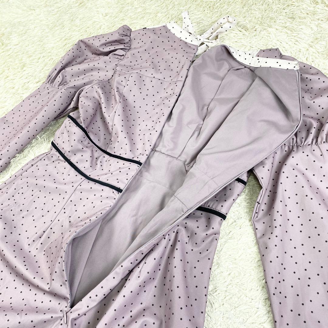 美品 ハーリップトゥ Orangerie Dot Long Dress M