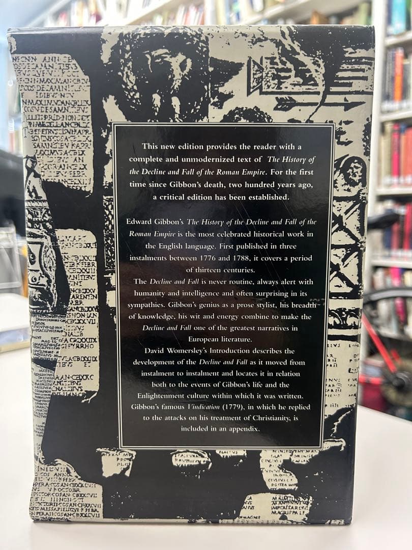 ローマ帝国衰亡史　洋書　ギボン
