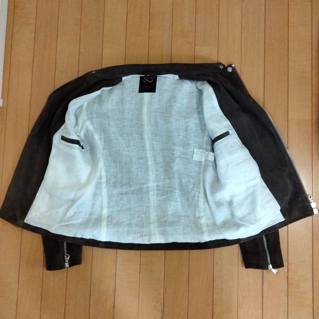 CINQUANTA / BEAMS F 別注 スタンドカラー ダブルライダース