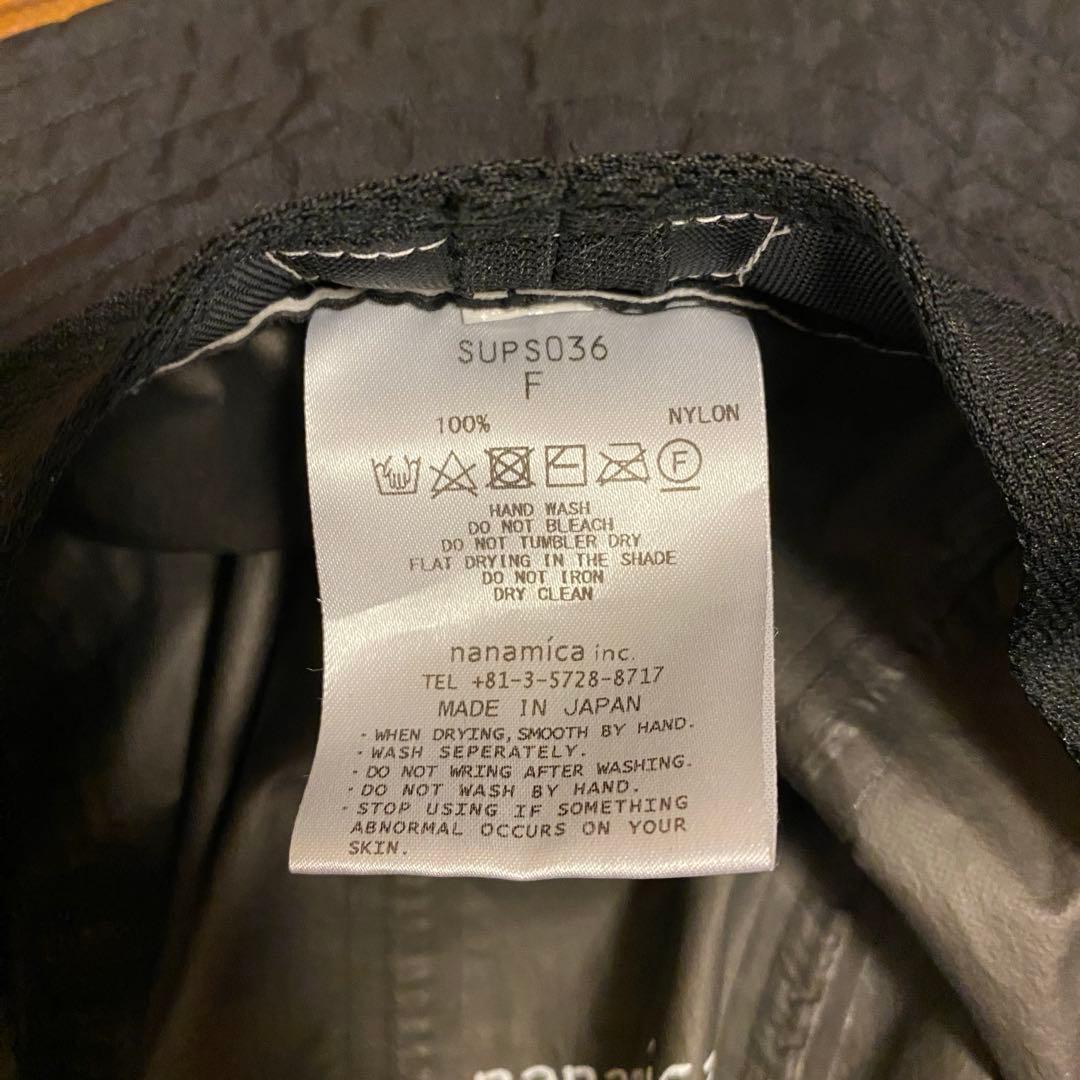 nanamica ナナミカ GORE-TEX HAT ブラック