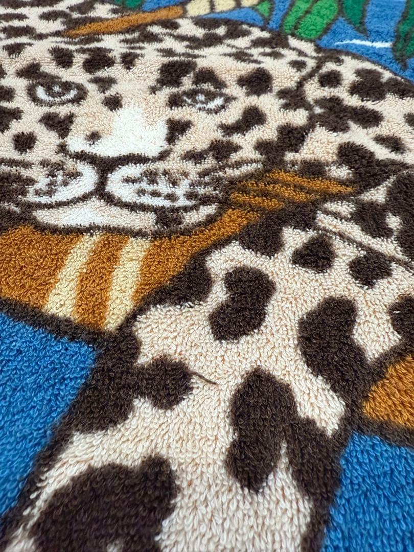 HERMÈS BAIN ビーチタオル バスタオル ジャガー柄