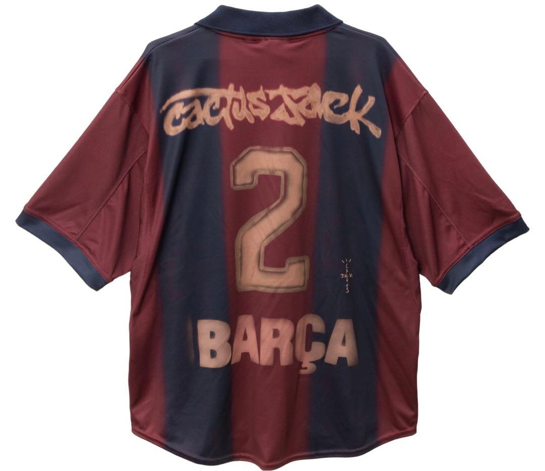 ウェア NIKE x CJ x FC BARCELONA RETRO 2000/01