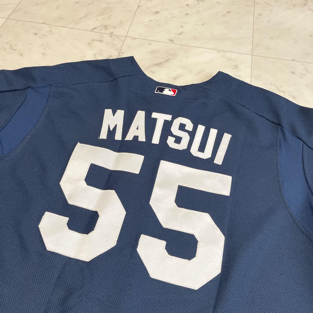 00's majesticニューヨークヤンキース 松井秀喜 ユニフォーム 55