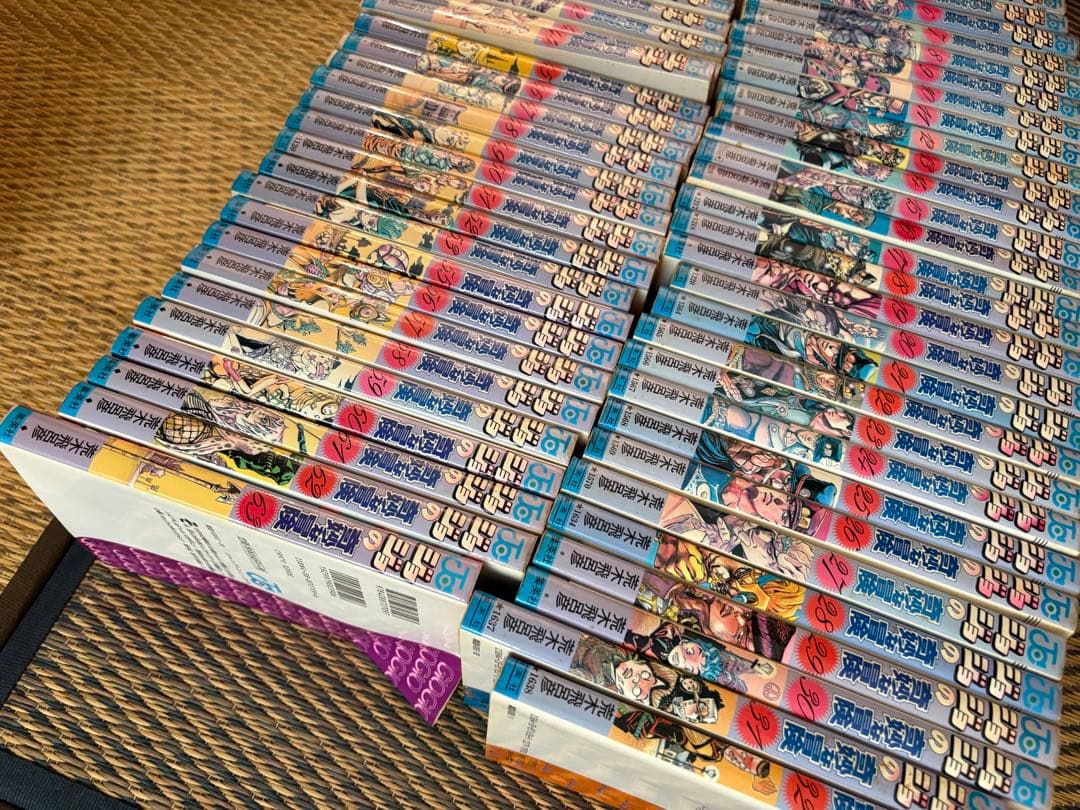 ジョジョの奇妙な冒険　1〜5部セット（1巻〜63巻）　41巻抜けあり