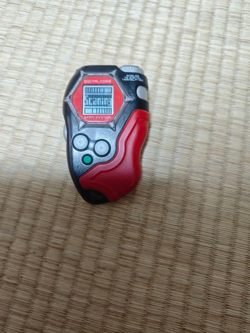 動作済 デジモンフロンティア ディースキャナ ブラック&レッド