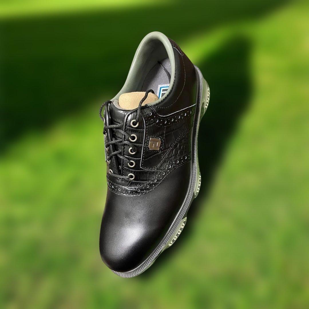 【入手困難】FJ DRYJOYS TOUR クロコ型押し 本革 26.0cm新品