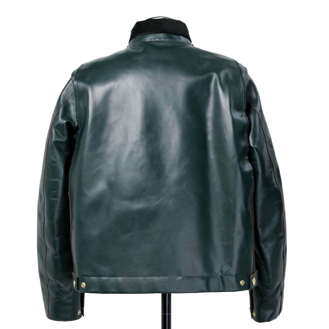 ジャケット・アウター Sacai x Carhartt WIP LeatherJK Green sz1