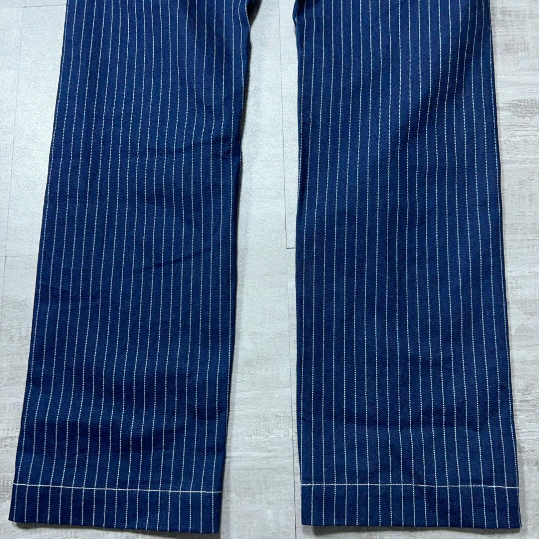 Pherrow's ストライプ ワークパンツ ウォバッシュ フェローズ 32