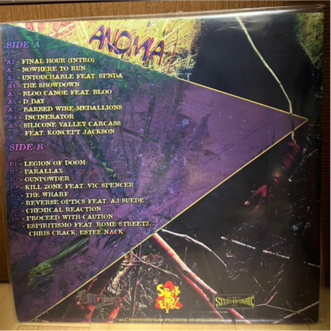 限定35枚！　Evilldewer – ANOMIA LP レコード