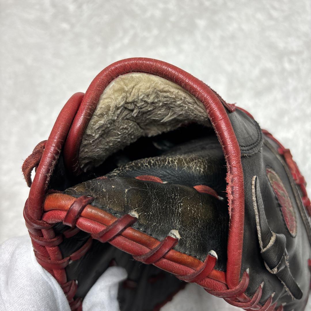 Rawlings 軟式用　ファーストミット　プロモデル　USA グローブ　黒　赤