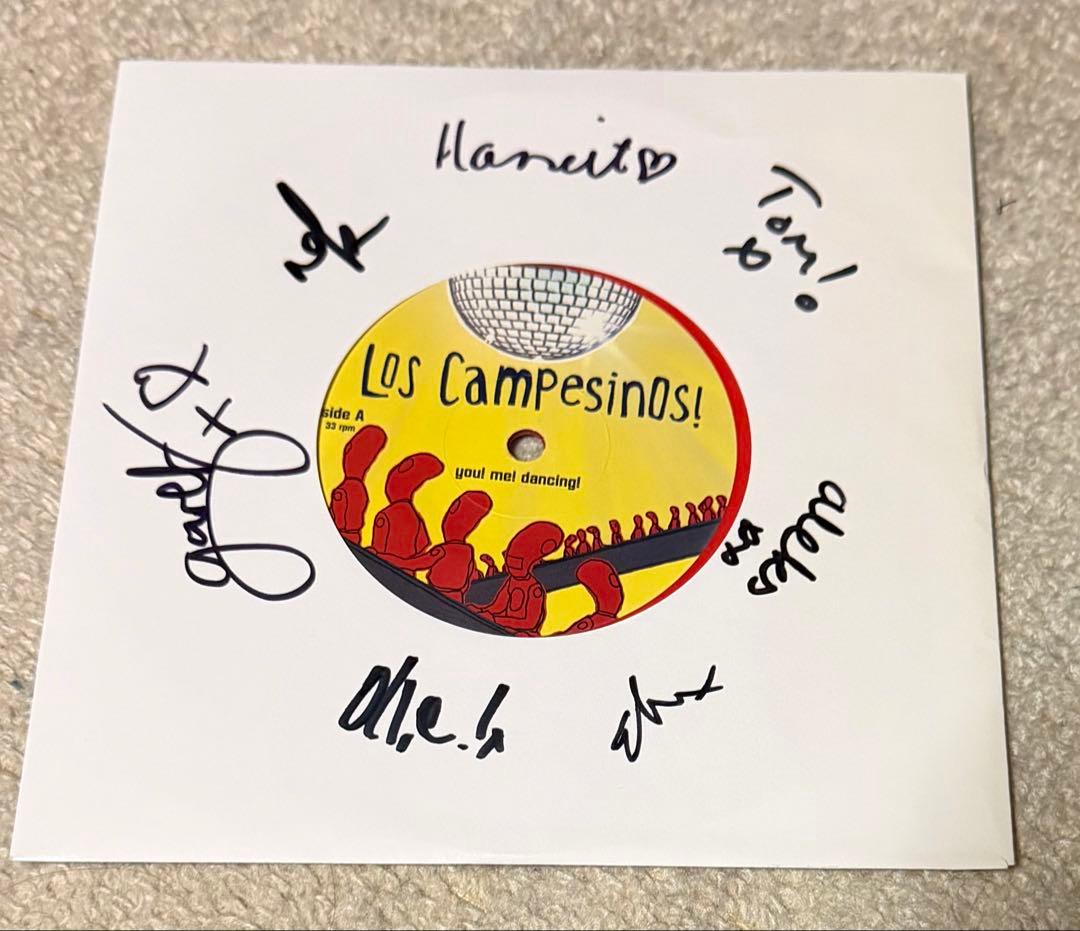 Los Campesinos! You! Me! Dancing! サイン入り7