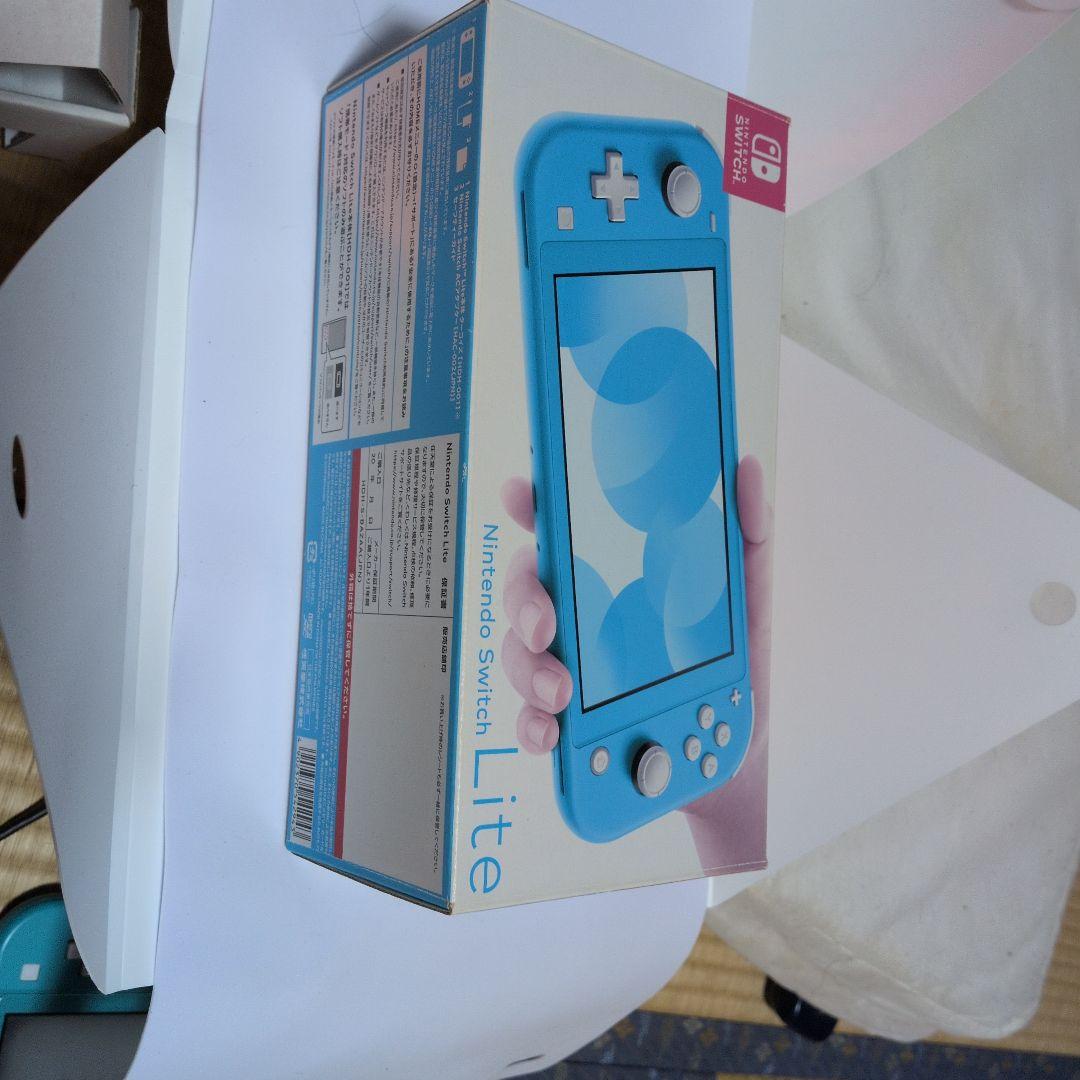 Nintendo Switch Lite 本体 青 L GEAR 付