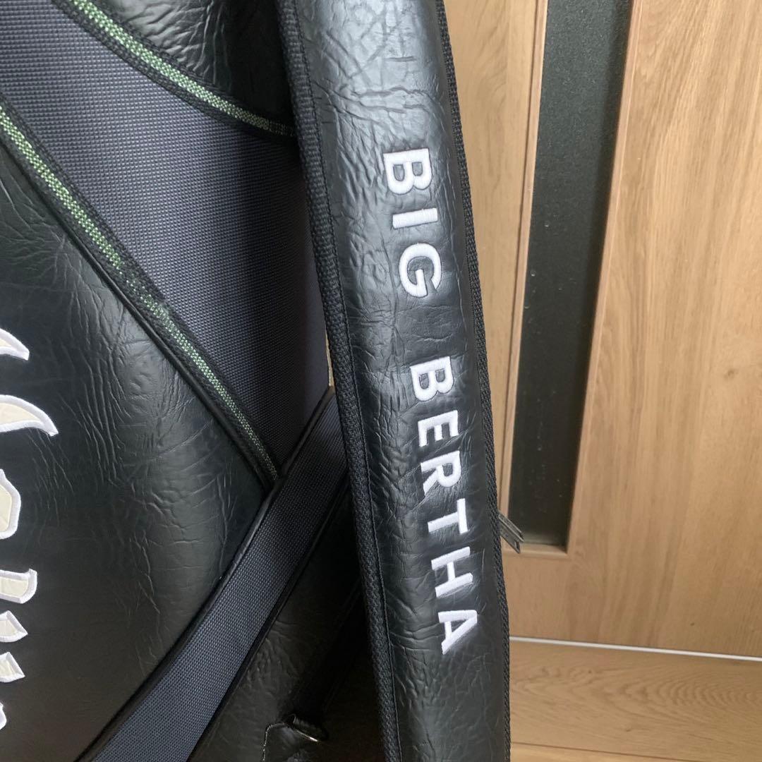 Callaway BIG BERTHA キャディバッグ ブラック 9型