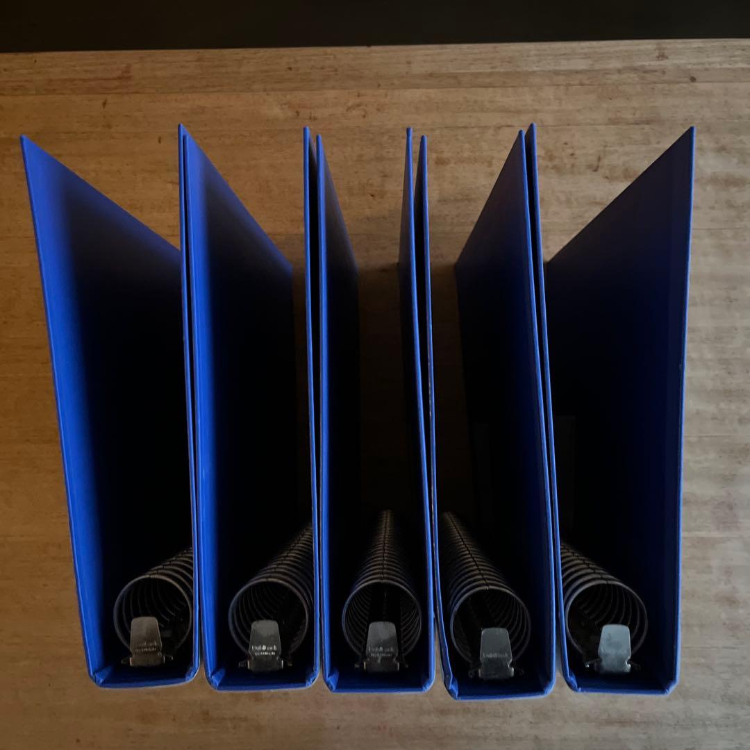 AYUH double lock file B5, 26穴 B&b計15冊