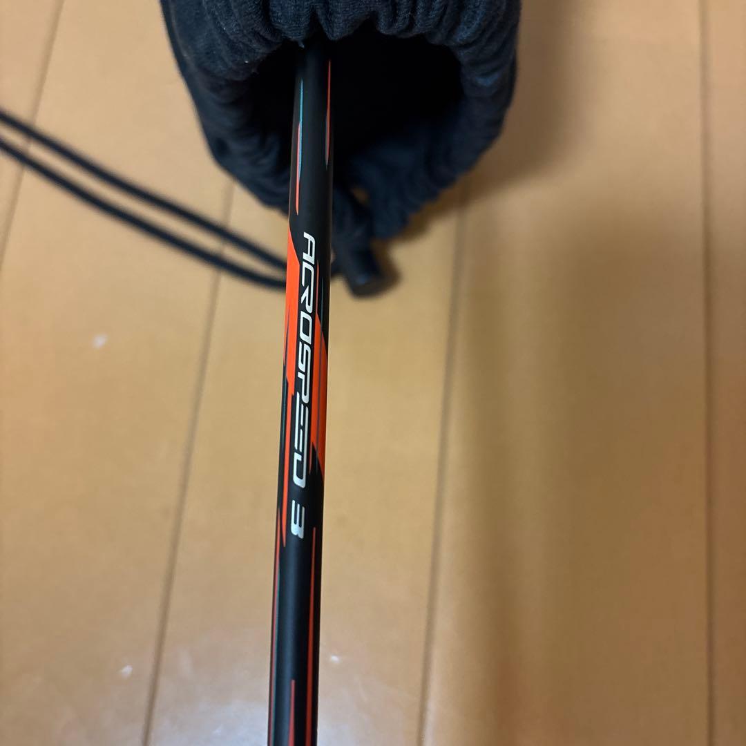 バドミントンラケット、アクロスピード3、5U6