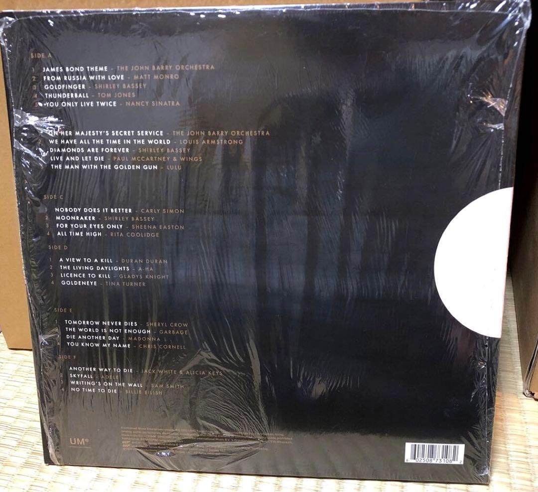 廃盤 レア THE BEST OF BOND 007 ジェームズ・ボンド LP