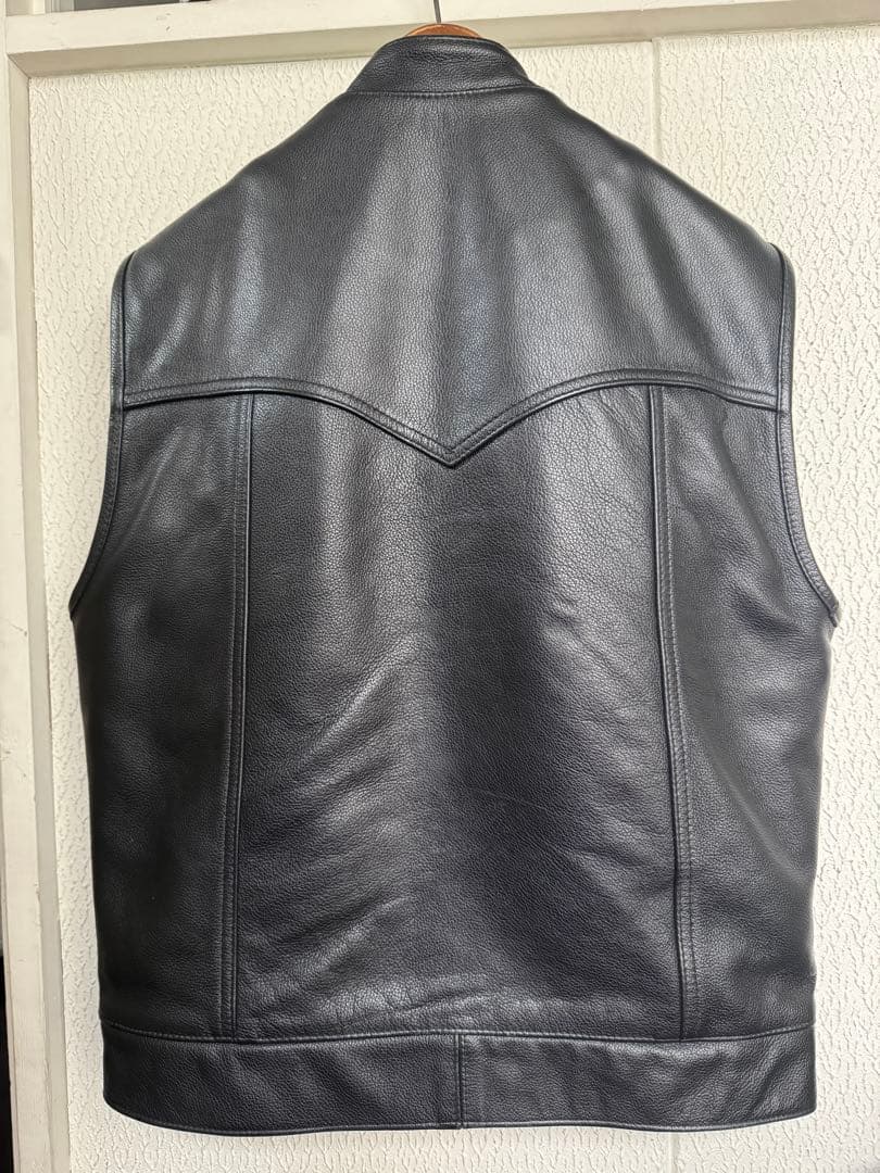 【着用少】Lil Joes Leather リルジョー レザーベスト M