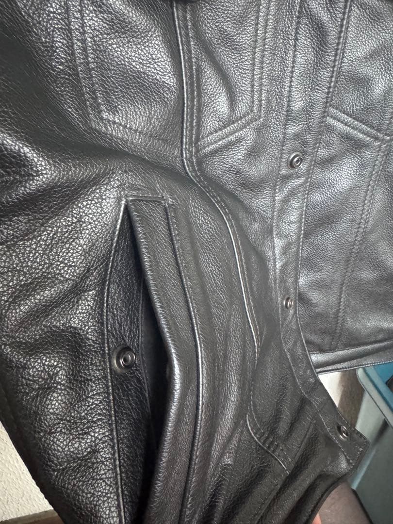 【着用少】Lil Joes Leather リルジョー レザーベスト M