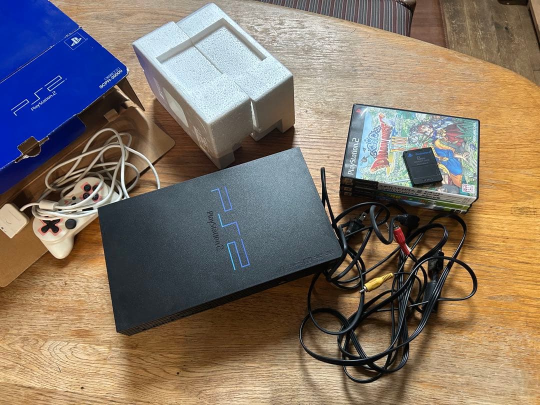 PlayStation 2 (SCPH-30000) 本体 + ゲームソフト
