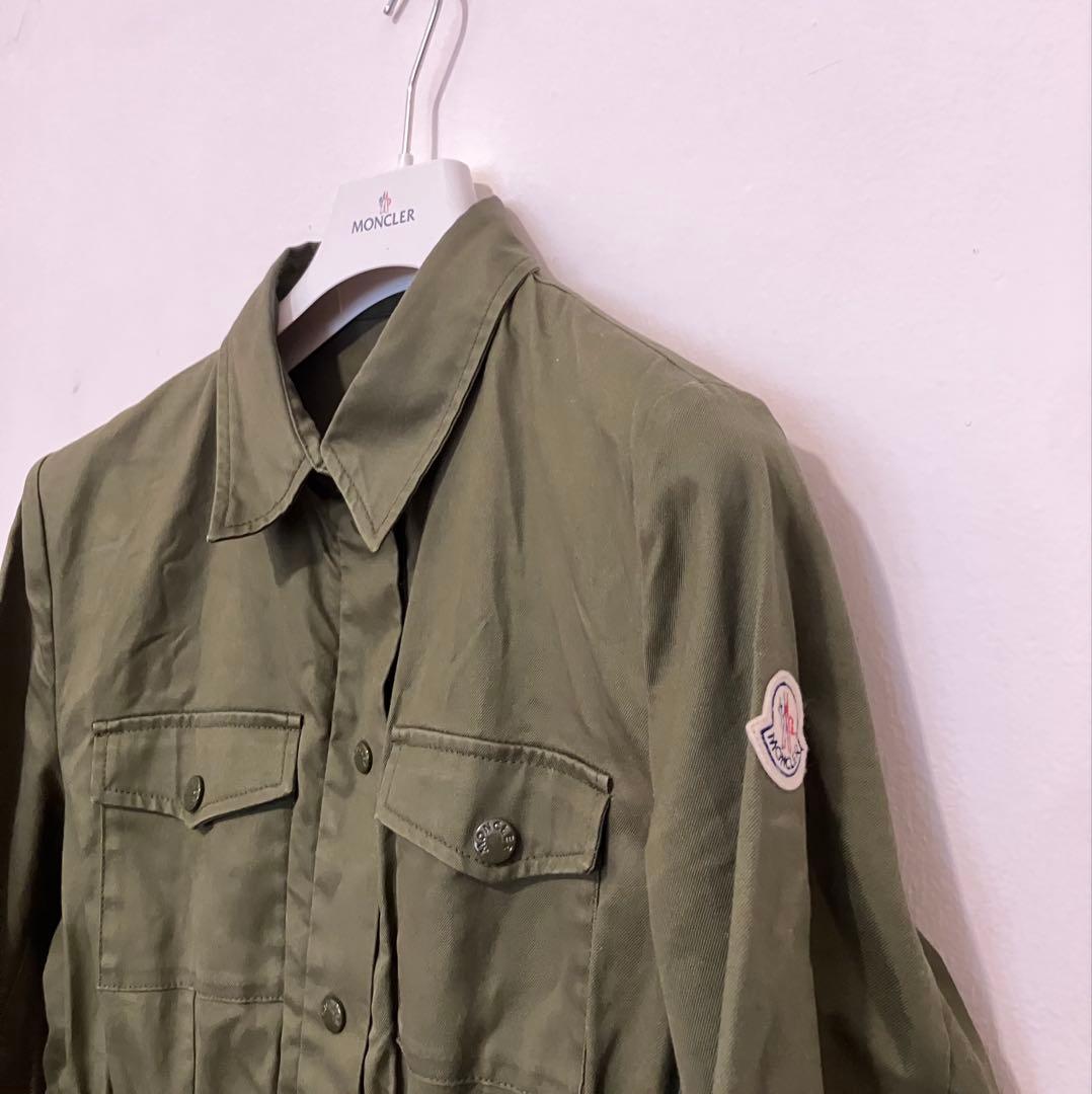 Moncler モンクレール　ダウンとコンビのコットンジャケット