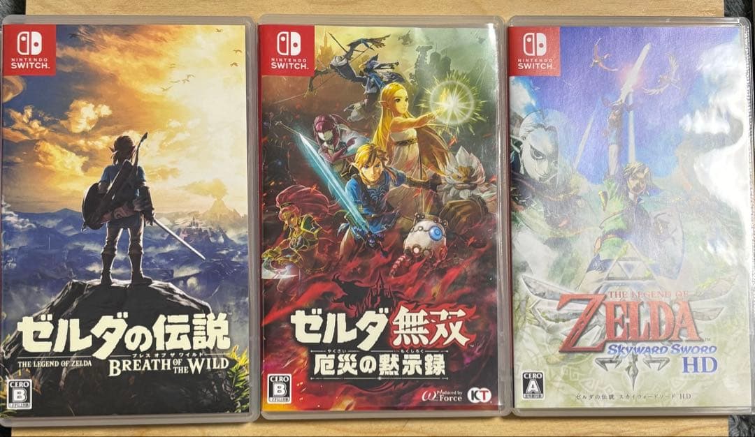 Switch ゼルダの伝説 ブレワイ ゼルダ無双 スカイウォードソード
