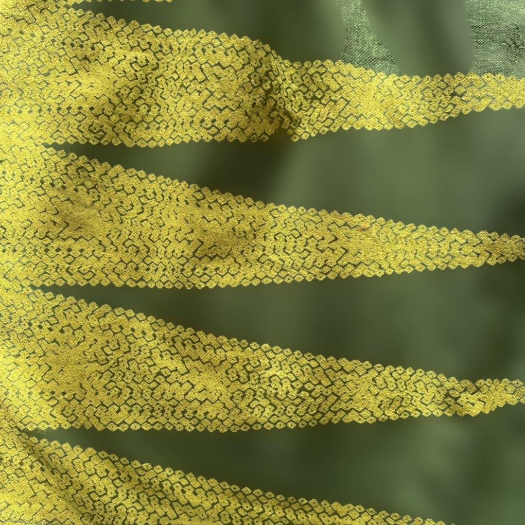 【レア】MANAOLA HAWAII フリル袖ワンピースML シャーリング