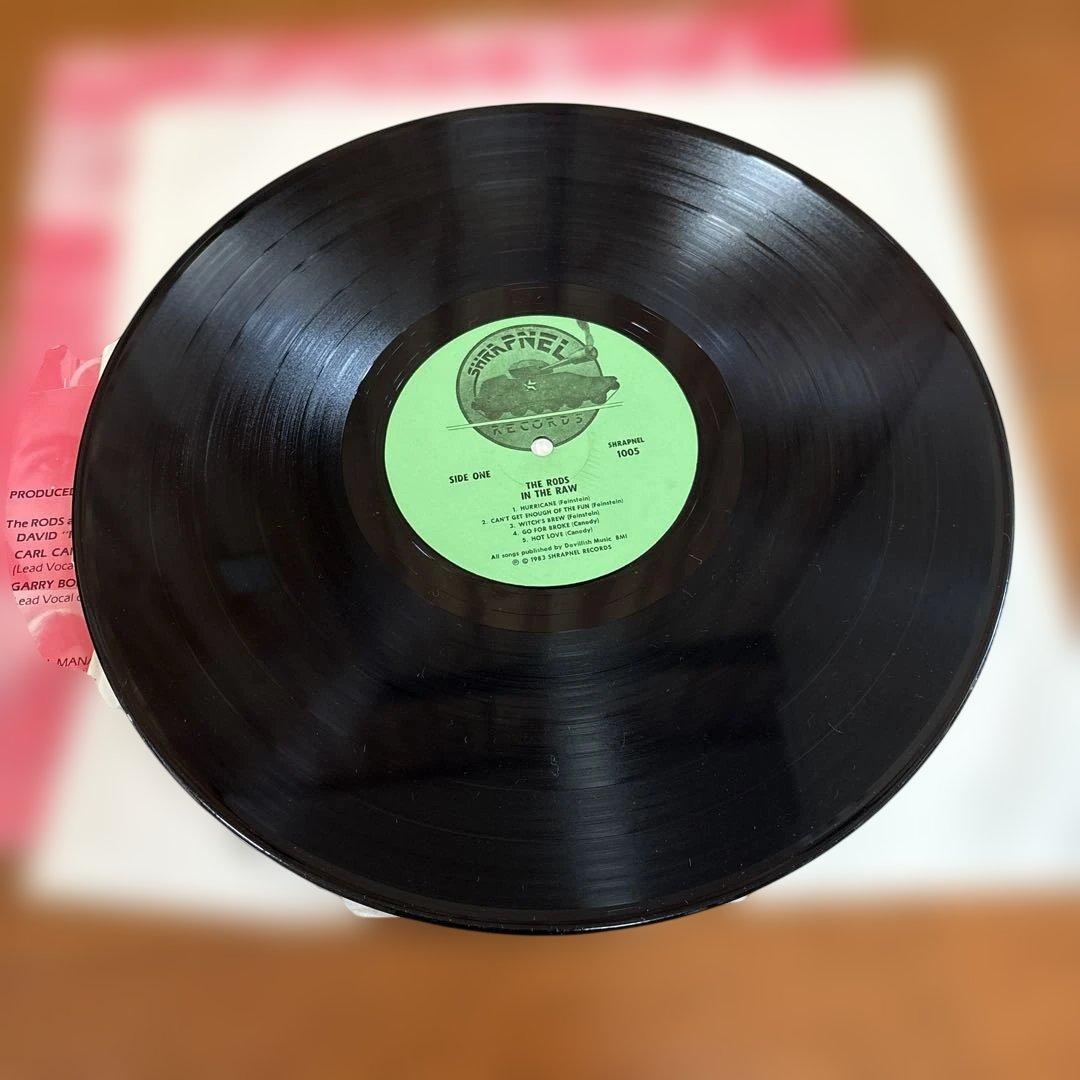 THE RODS ヘヴィメタル　レコード
